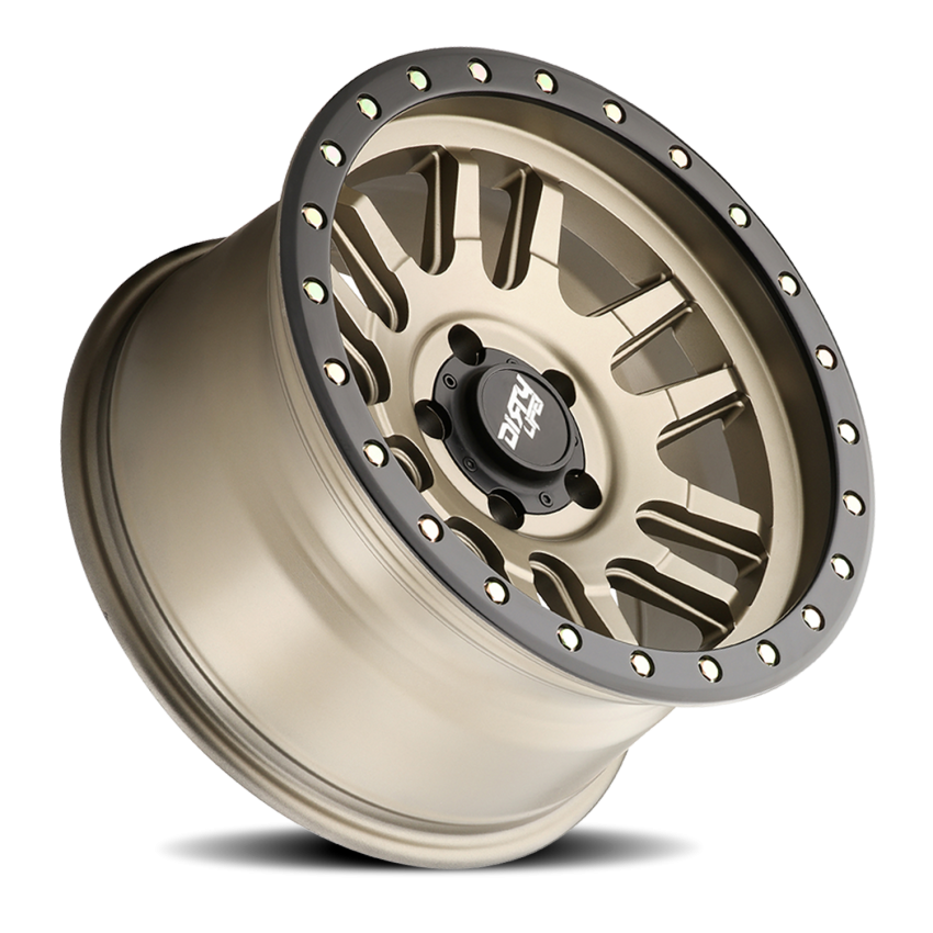 Dirty Life Race Wheels Canyon Pro 9309 Satin Gold 17X9 5-139.7 0Mm 108.1Mm
