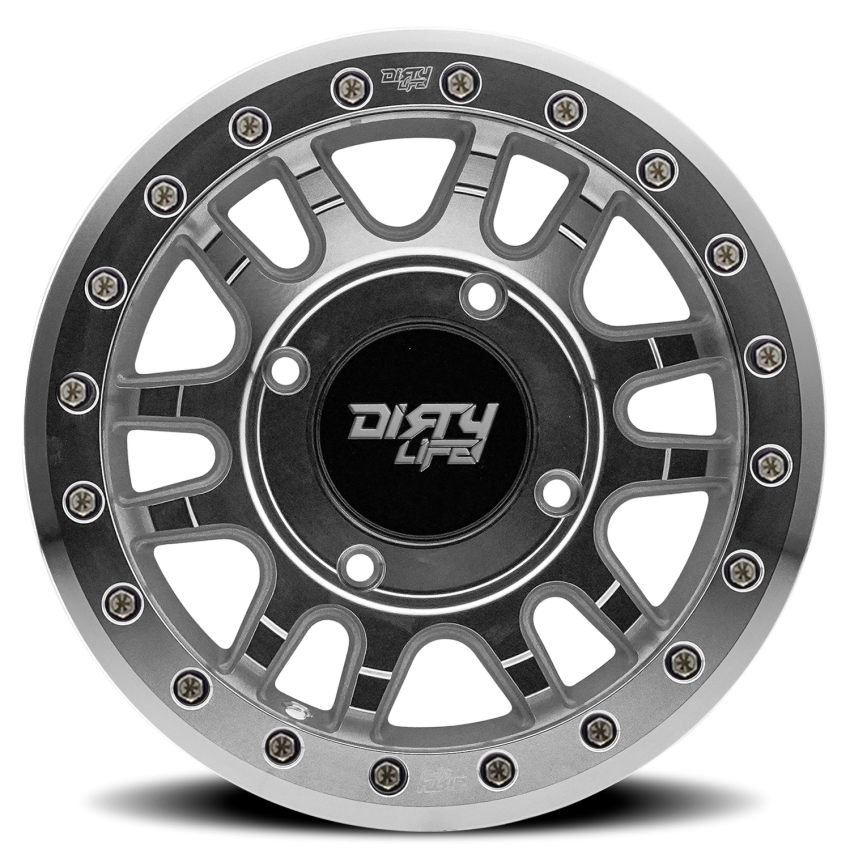 Dirty Life Race Wheels Canyon Pro Sxs 9309R Machined 15X7 4-156 13Mm 131.1Mm
