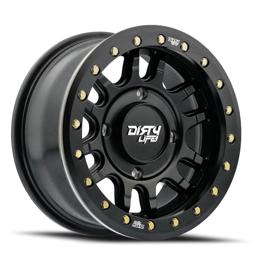 Dirty Life Race Wheels Canyon Pro Sxs 9309R Matte Black 15X7 4-156 13Mm 131.1Mm