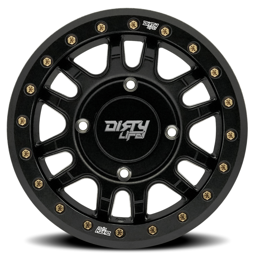 Dirty Life Race Wheels Canyon Pro Sxs 9309R Matte Black 15X7 4-156 13Mm 131.1Mm