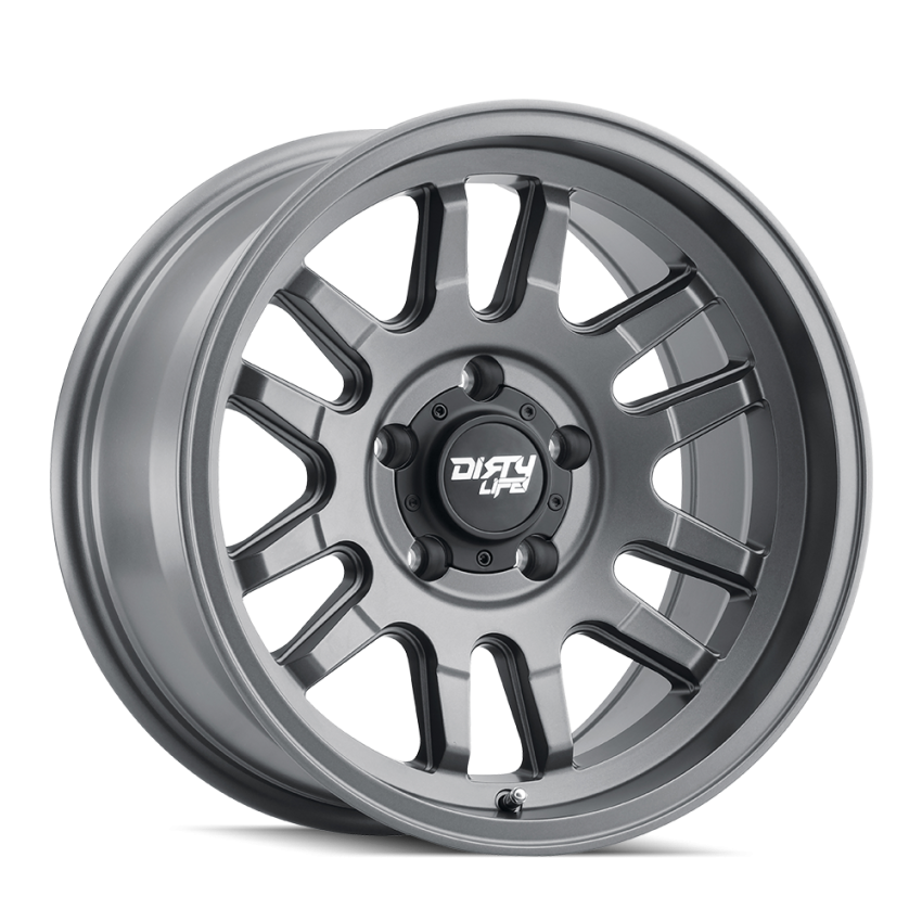 Dirty Life Race Wheels Canyon 9310 Satin Graphite 17X9 6-139.7 0Mm 106Mm