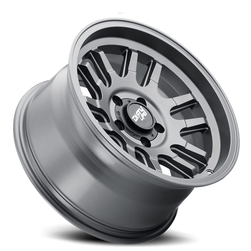 Dirty Life Race Wheels Canyon 9310 Satin Graphite 17X9 5-139.7 0Mm 108.1Mm