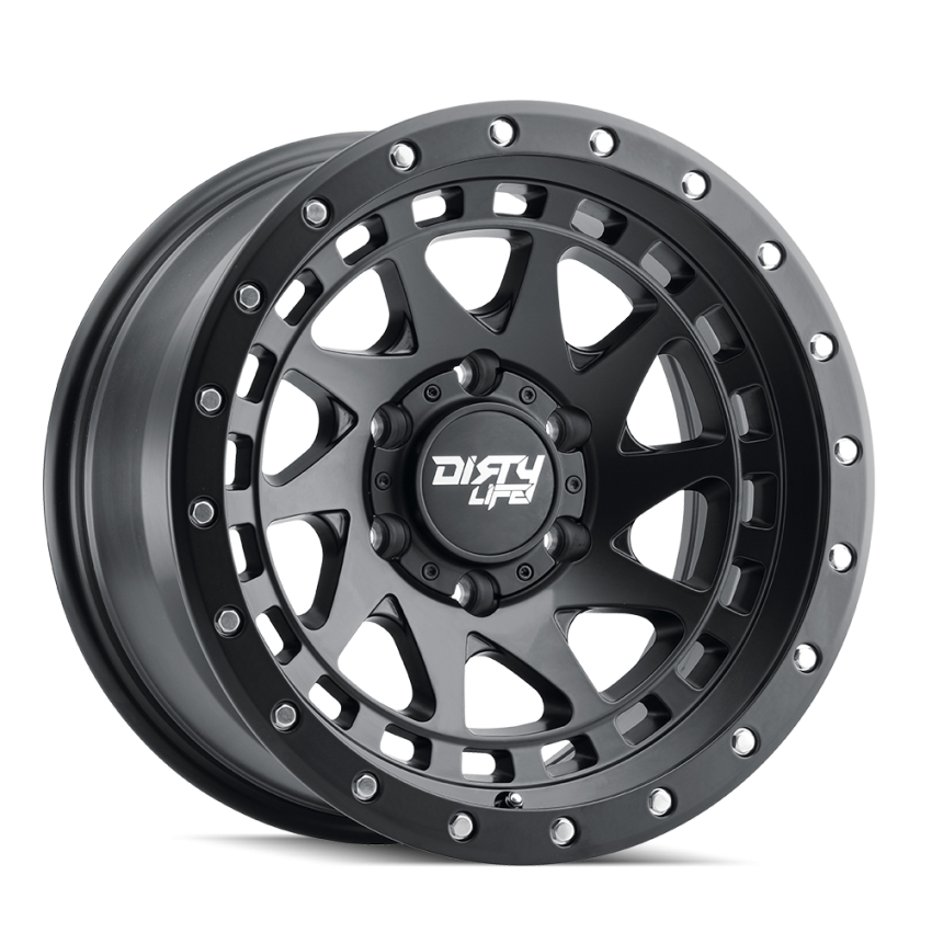 Dirty Life Race Wheels Enigma Pro 9311 Matte Black 17X9 6-135 -12Mm 87.1Mm