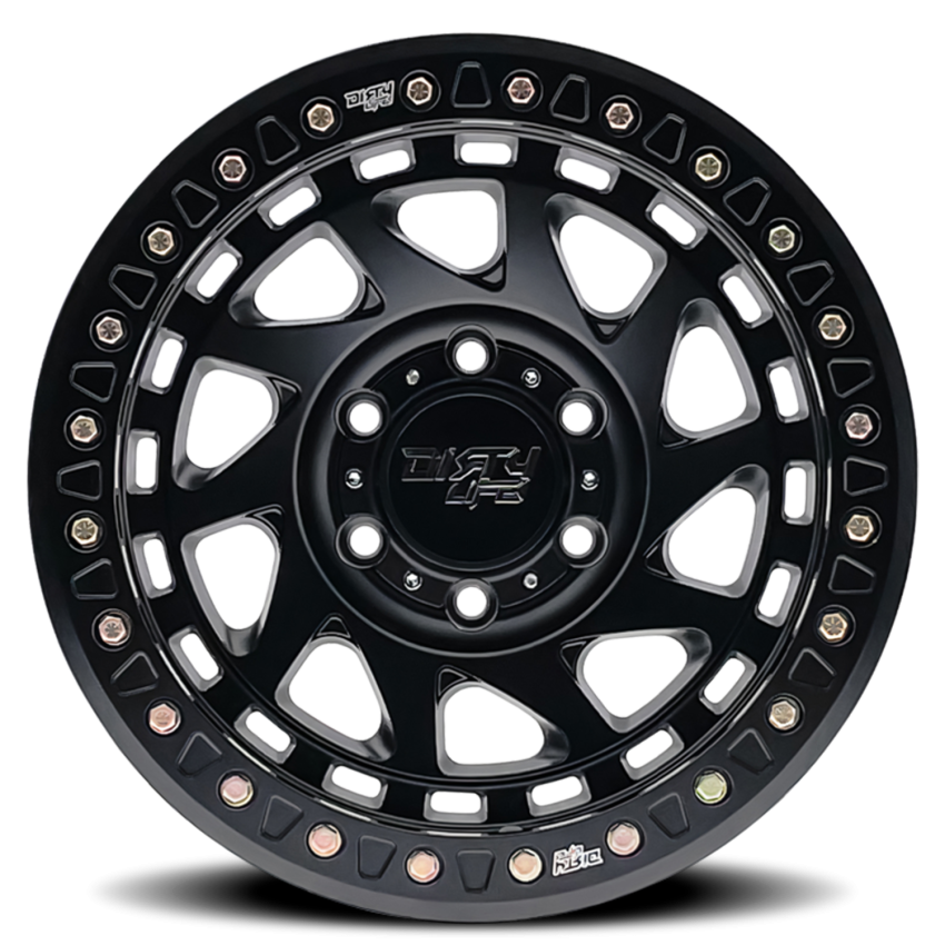 Dirty Life Race Wheels Enigma Race 9313 Matte Black 17X9 6-135 -38Mm 87.1Mm