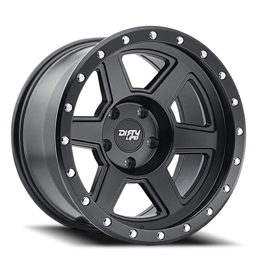 Dirty Life Race Wheels Compound 9315 Matte Black 20X10 5-139.7 -25Mm 108Mm