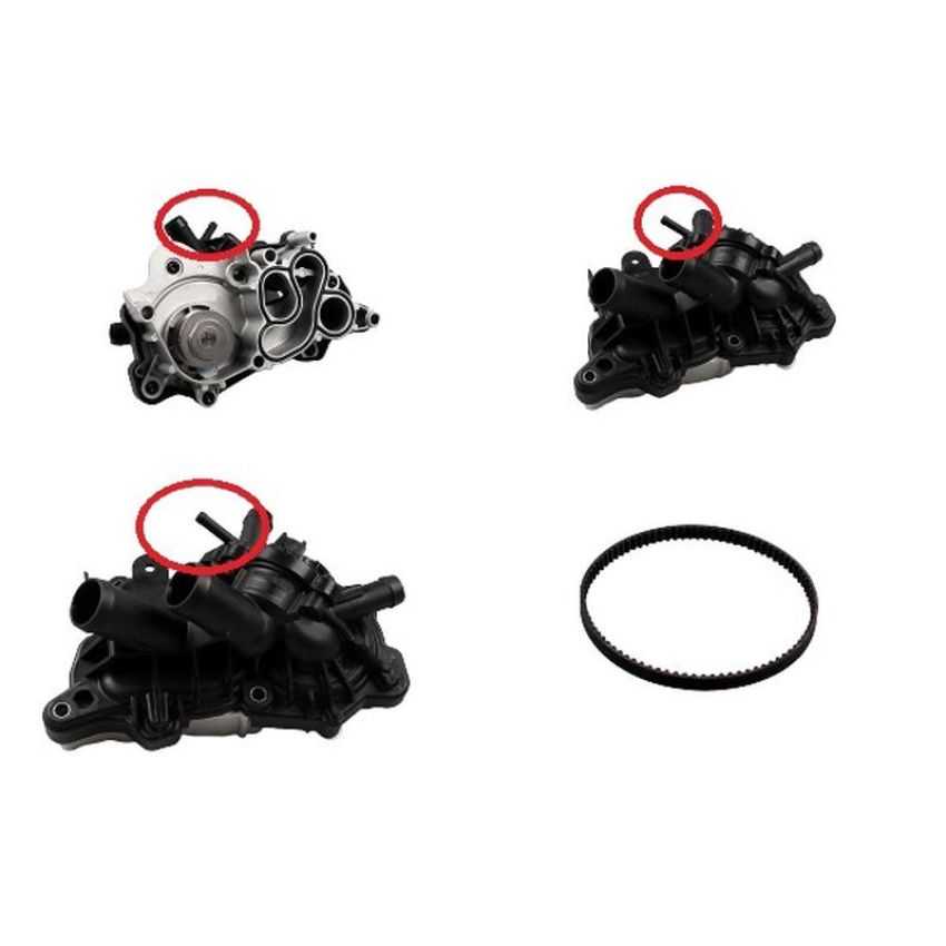 Hepu P687 Engine Water Pump