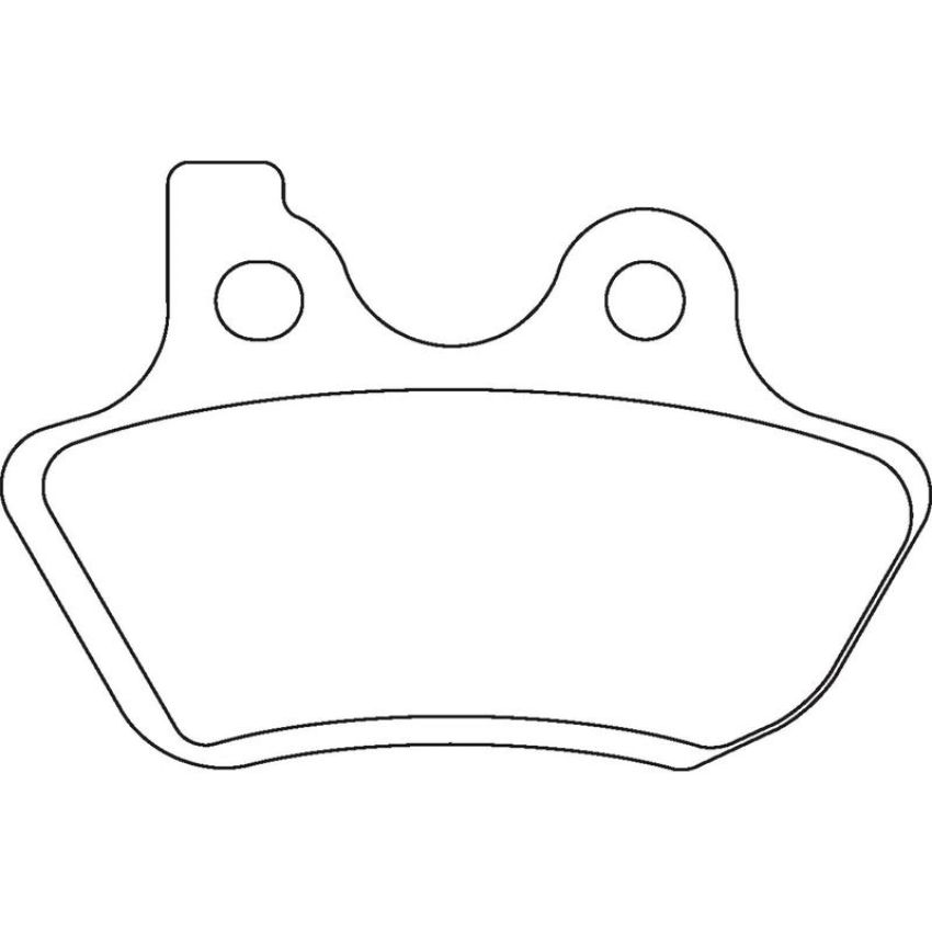 Hawk Performance HMC1015 Non-Asbestos Organic Disc Brake Pads