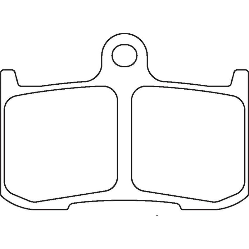 Hawk Performance HMC5012 Sintered Metallic Disc Brake Pads