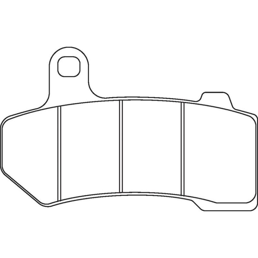 Hawk Performance HMC5016 Sintered Metallic Disc Brake Pads