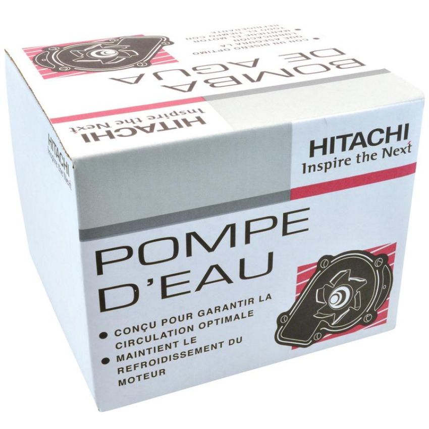 HITACHI WUP0004 Water Pump - Includes Gasket - Actual OE part