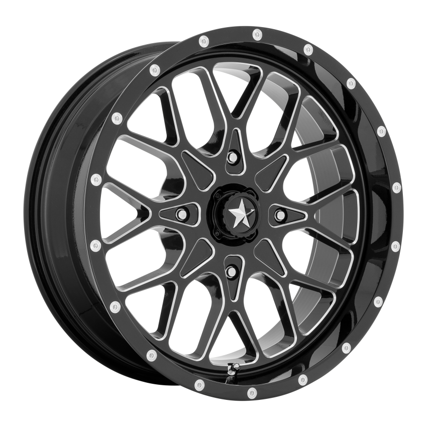 PORTAL UTV 24X7 4X156 115 G-BLK-MILL +0