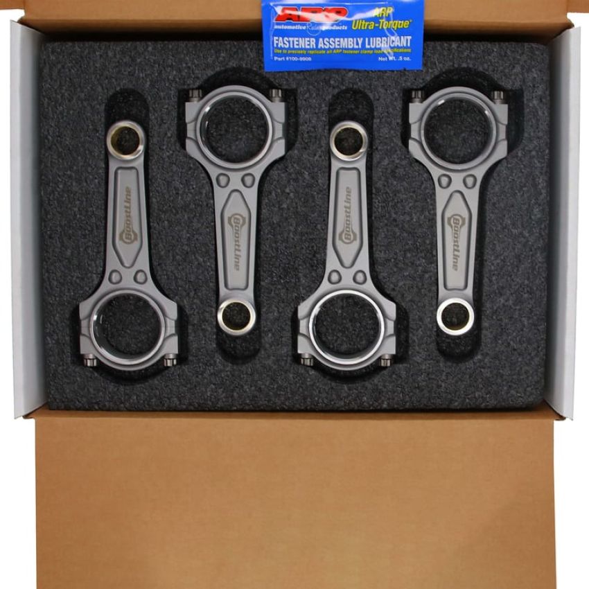 Boostline HN5394827 Connecting Rod Set, Honda B18A, 137.00 mm Length, ARP2000, Set of 4