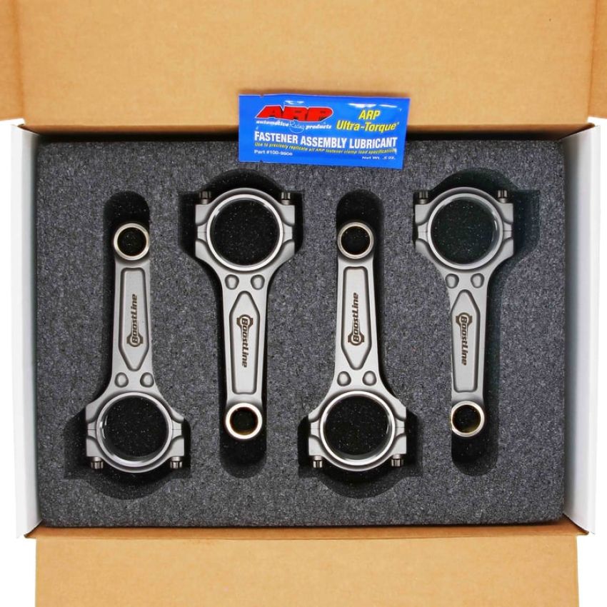 Boostline HN5433827 Connecting Rod Set, Honda B18C, 138.00 mm Length, ARP2000, Set of 4