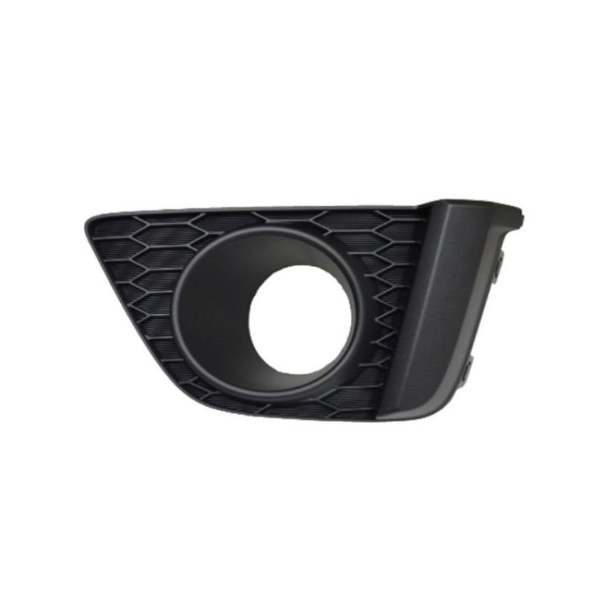 LH FRONT BUMPER INSERT; FOG LAMP BEZEL; W/FOG LAMPS HONDA FIT 15-17