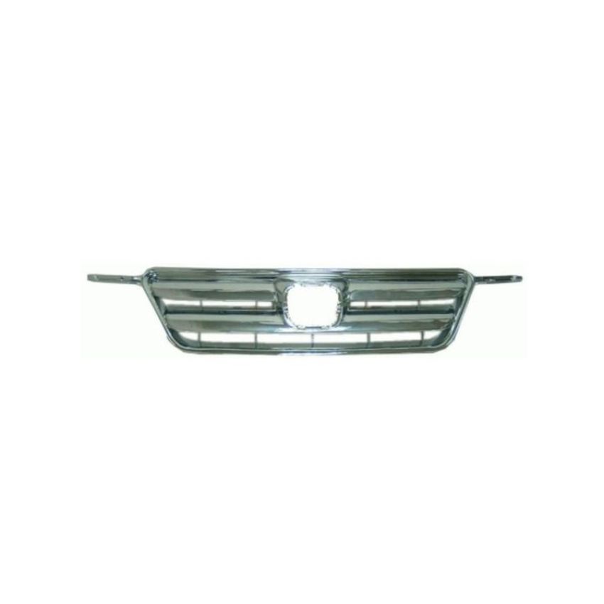 GRILLE ASSY JAPAN BUILT; OUTER; ALL CHROME HONDA CR-V 05-06