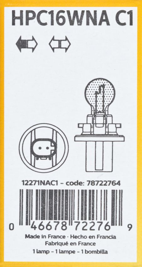 Philips HPC16WNAC1 Philips HiPerClick Bulb HPC16WNA