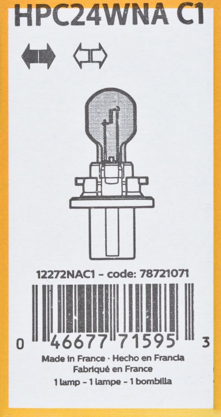 Philips HPC24WNAC1 Philips HiPerClick Bulb HPC24WNA