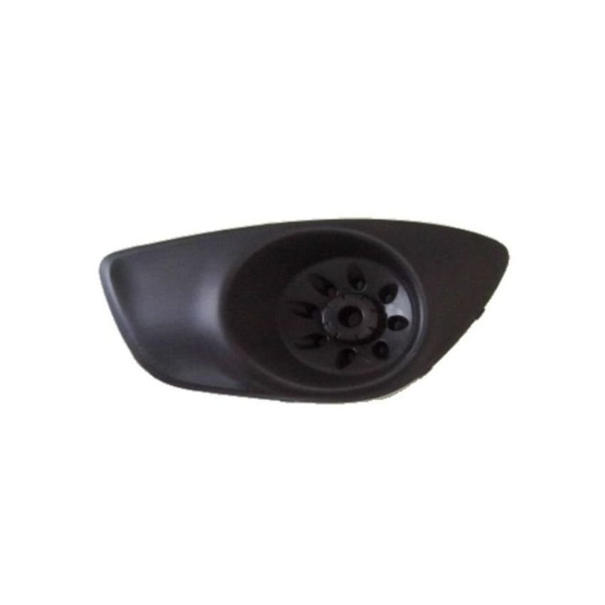 LH FRONT BUMPER INSERT FOG LAMP OPENING COVER; W/O FOG LAMPS HYUNDAI SANTA FE 10-12