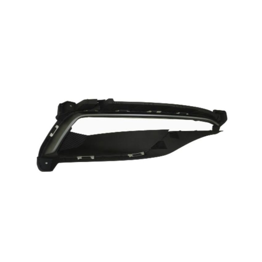RH FRONT BUMPER INSERT SPORT; OUTER GRILLE COVER; W/O AUTO CRUISE HYUNDAI SONATA 15-17