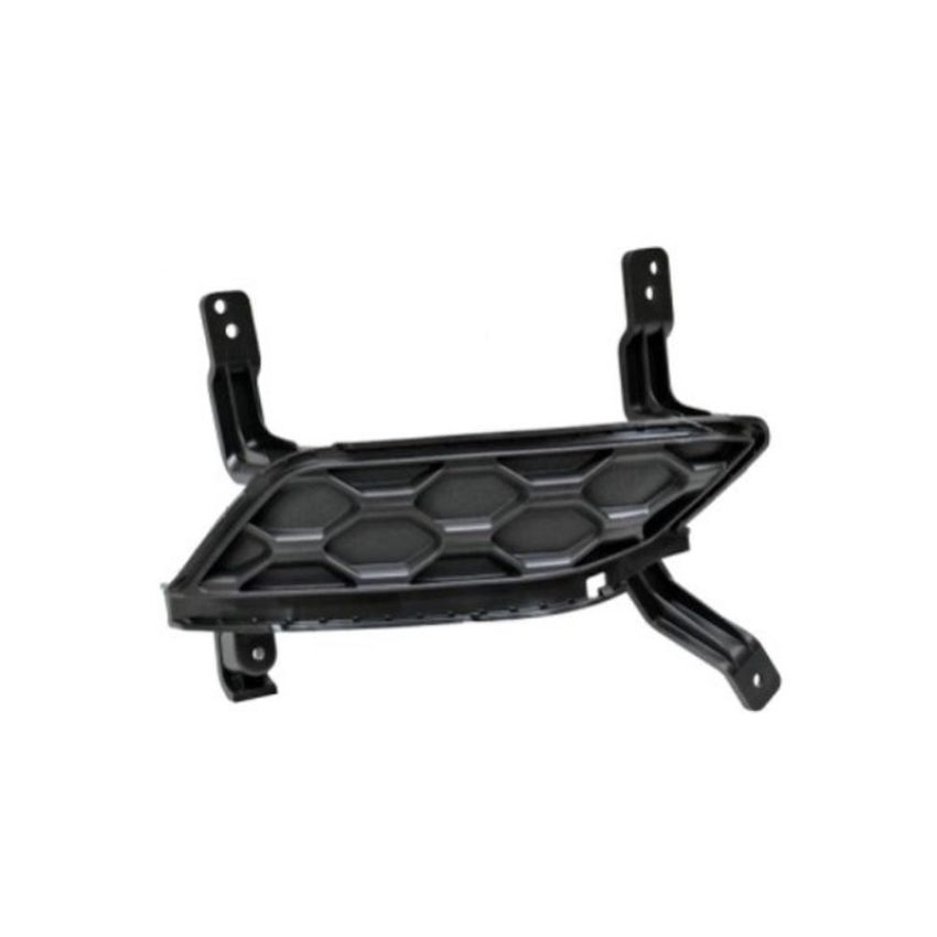 RH FRONT BUMPER INSERT SE; FOG LAMP OPENING COVER; W/O FOG LAMPS HYUNDAI SANTA FE 19-20