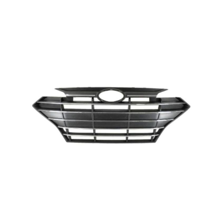 CAPA GRILLE ASSY SEDAN; USA BUILT; W/O INTELLIGENT CRUISE CONTROL HYUNDAI ELANTRA 19-20