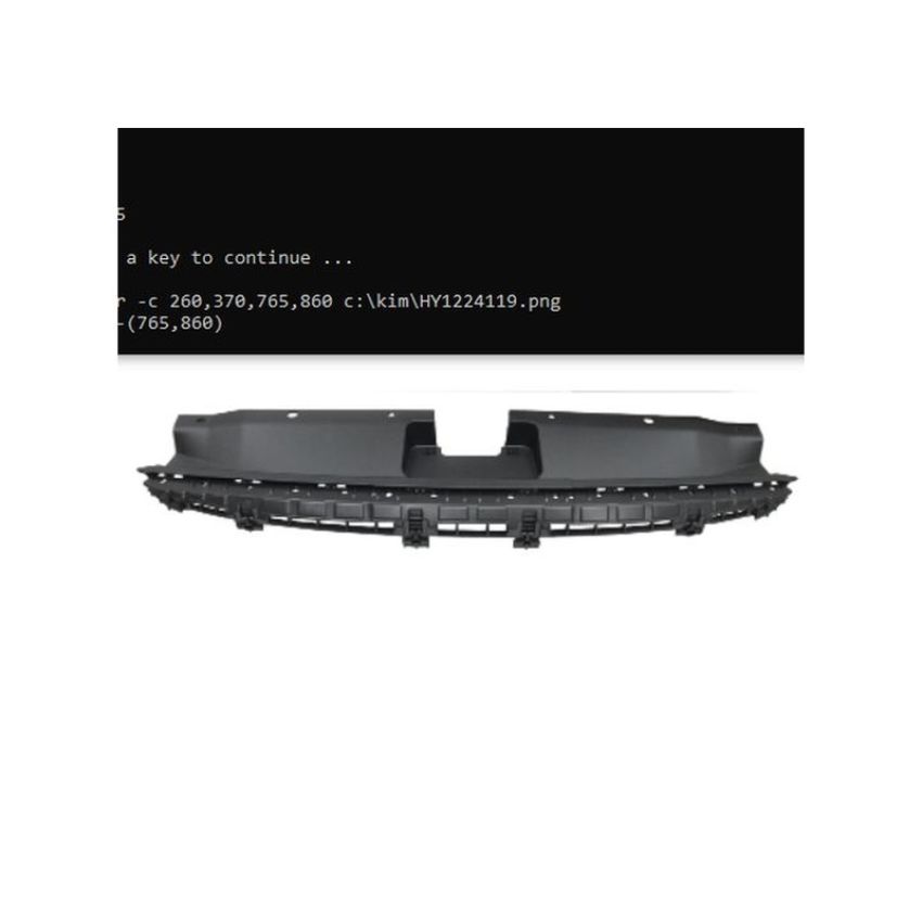 FRONT PANEL MOLDING UPPER RAD COVER HYUNDAI ELANTRA 19-20