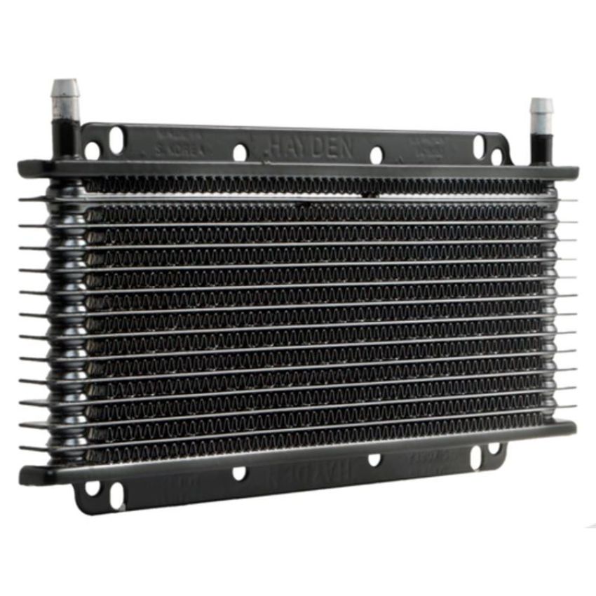 Hayden Automotive 696 Rapid-Cool Transmission Oil Cooler with Thermal Bypass