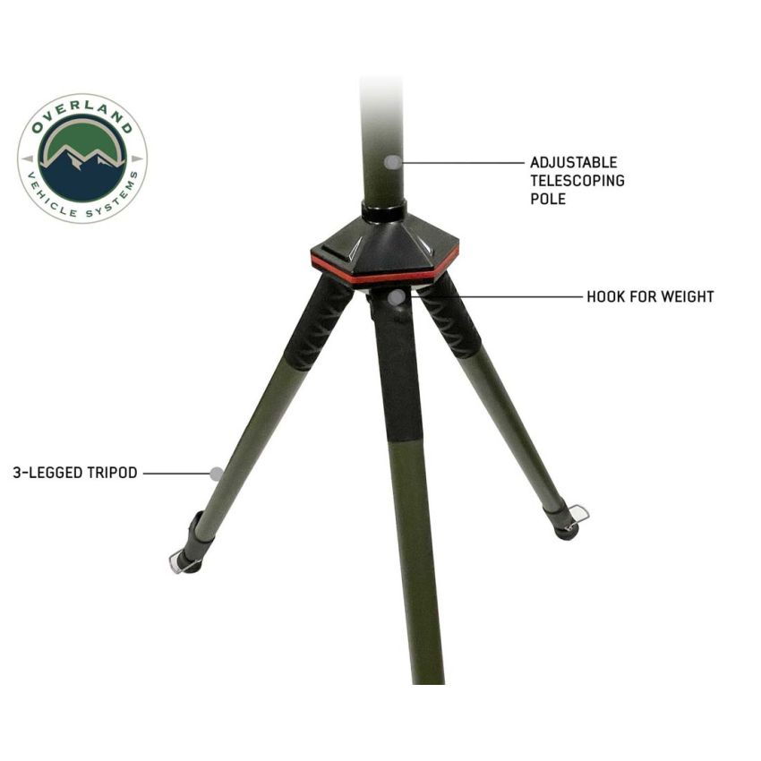 UFO Solar Light Light Pods & Speaker - Camping Light Overland Vehicle Systems