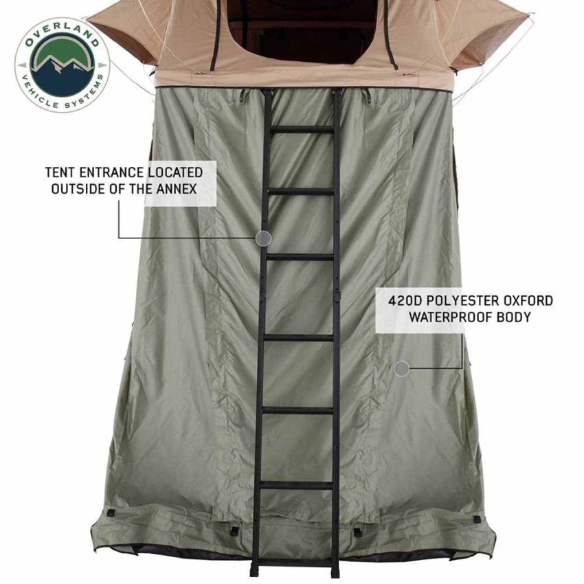 TMBK Roof Top Tent Annex Room by Overland Vehicle Systems Overland Vehicle Systems