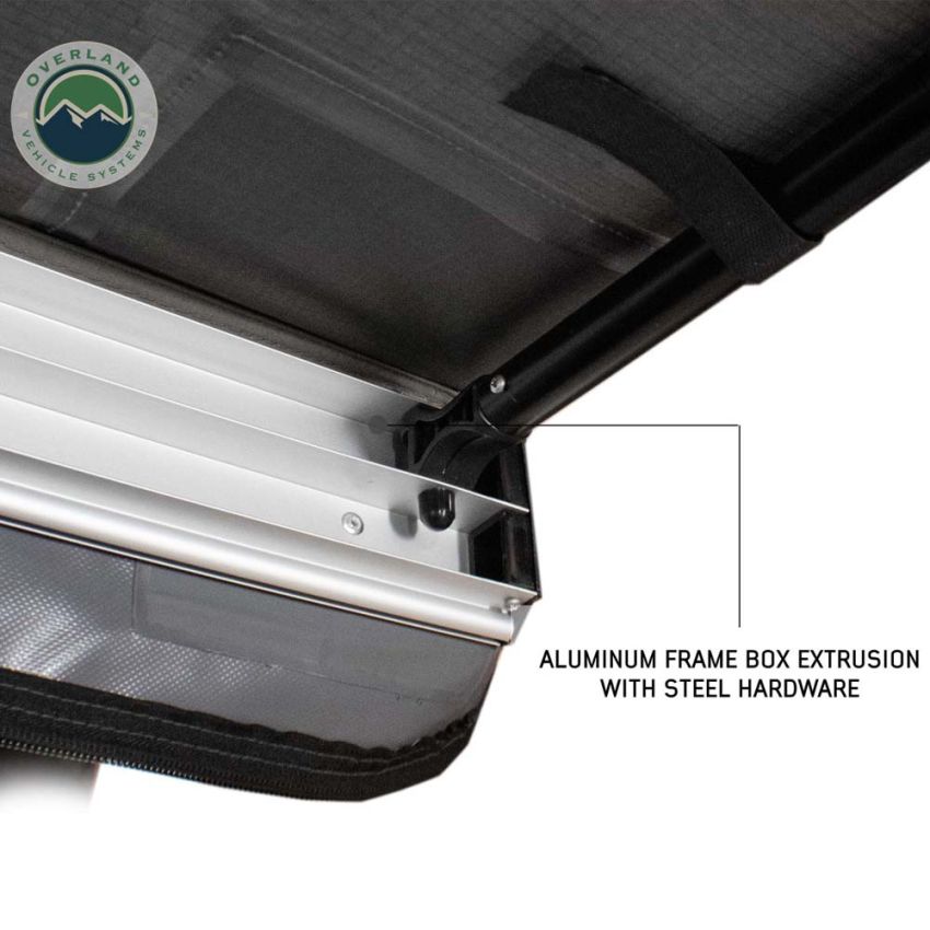 Nomadic Awning 4.5 The Perfect 4.5 Awning with Black Cover Overland Vehicle Systems