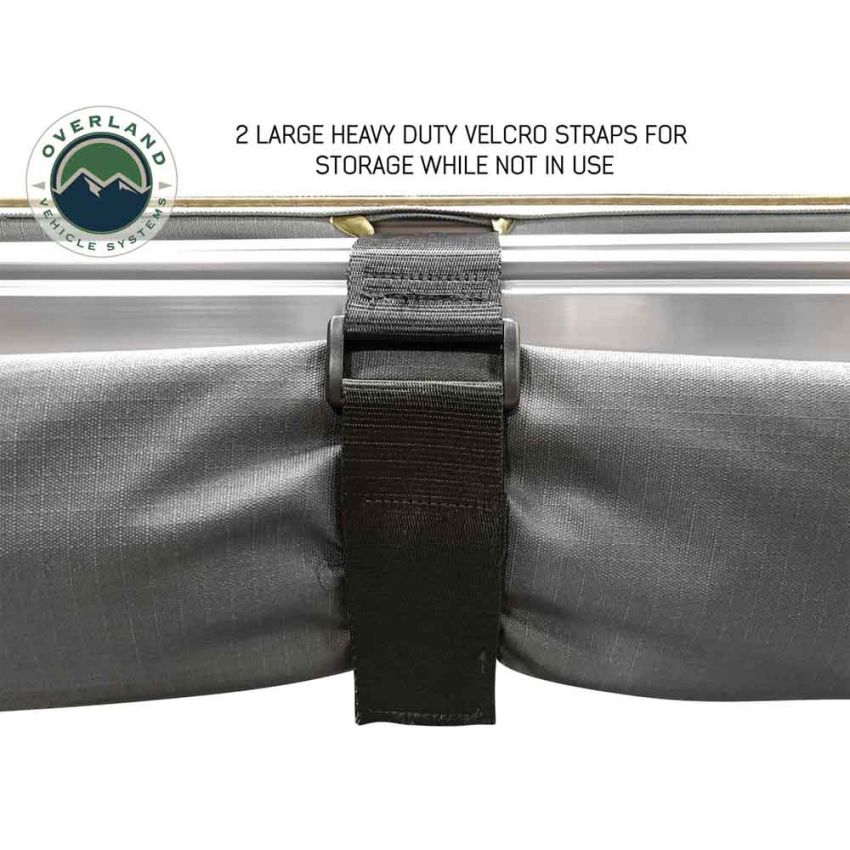 Nomadic Awning 2.0 - 6.5' with Black Cover Overland Vehicle Systems