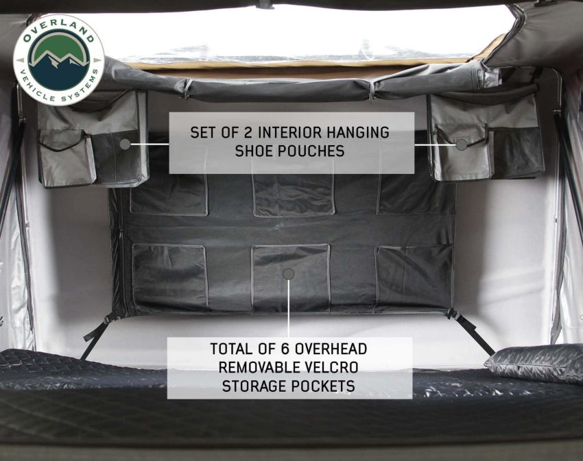 Best Hard Shell Rooftop Tent 18189901 Bushveld II Overland Vehicle Systems