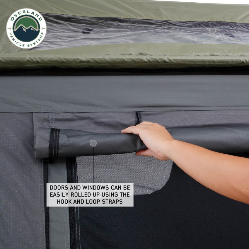 Best Roof Top Tent 3 Person Nomadic 3 Ext. Roof Top Tent Overland Vehicle Systems