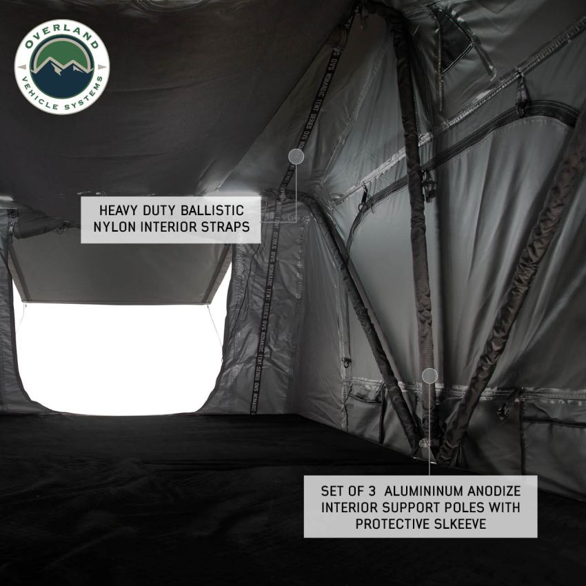 Best Roof Top Tent 3 Person Nomadic 3 Ext. Roof Top Tent Overland Vehicle Systems