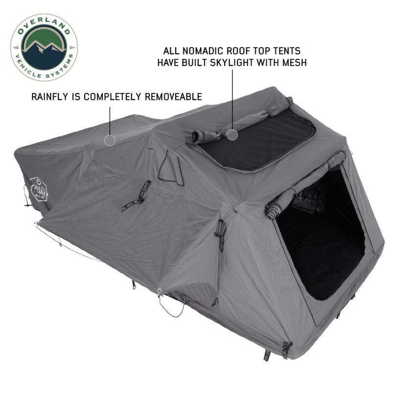 Best Roof Top Tent 3 Person Nomadic 3 Ext. Roof Top Tent Overland Vehicle Systems