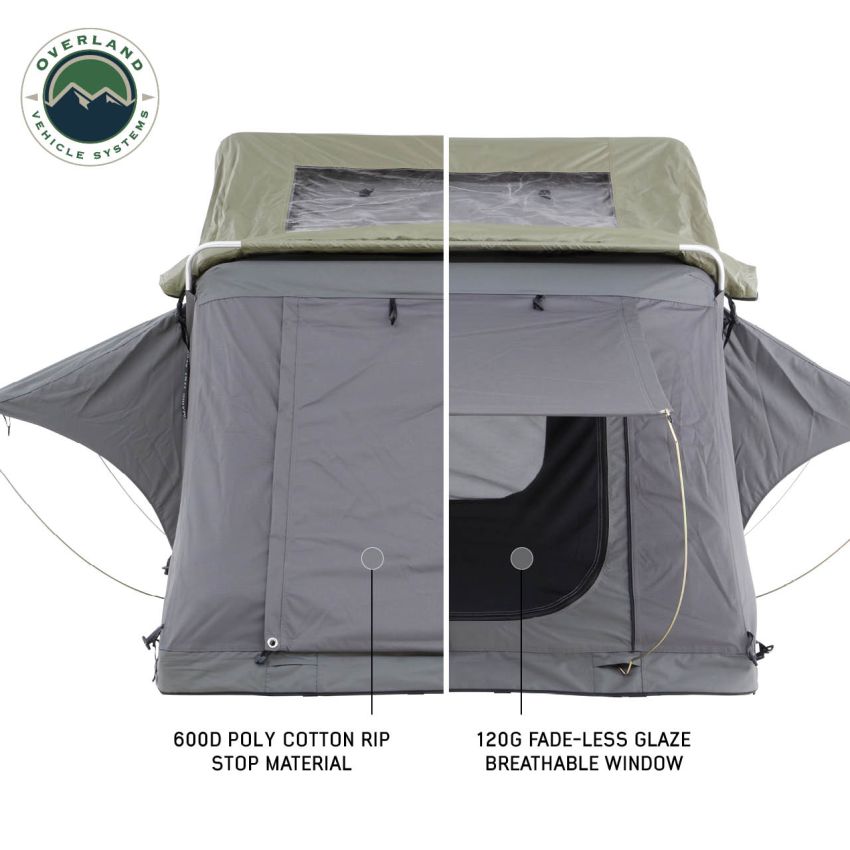 Extended Roof Top Tent - The Perfect 4 Person Roof Top Tent Overland Vehicle Systems
