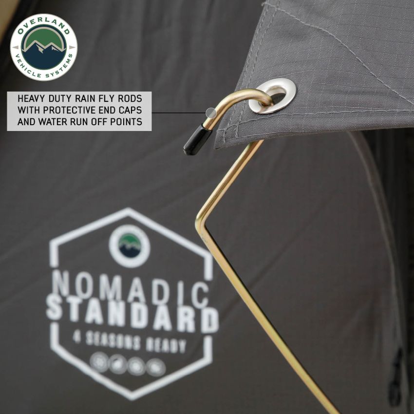 Nomadic 3 Standard Roof Top Tent 3 Person Roof Top Tent Overland Vehicle Systems