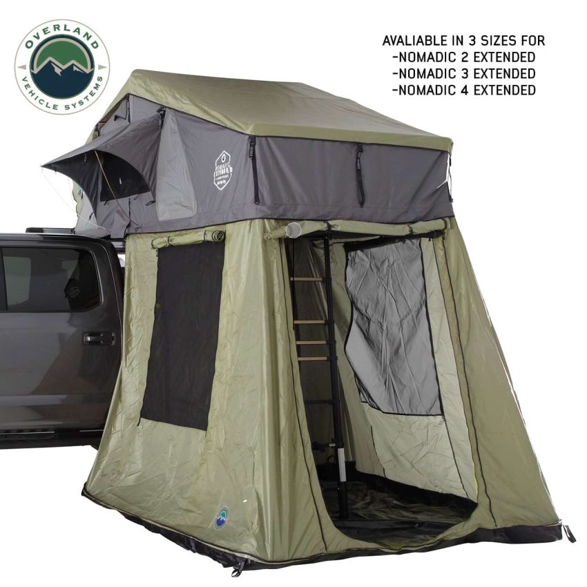 Nomadic 2 Roof Top Tent Annex Room Overland Vehicle Systems Overland Vehicle Systems