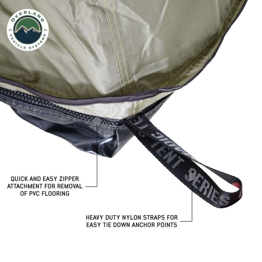 Nomadic 4 Roof Top Tent Annex - 4 Person Roof Top Tent Annex Overland Vehicle Systems