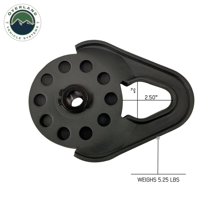 Snatch Block Pulley - Standard Universal Overland Vehicle Systems