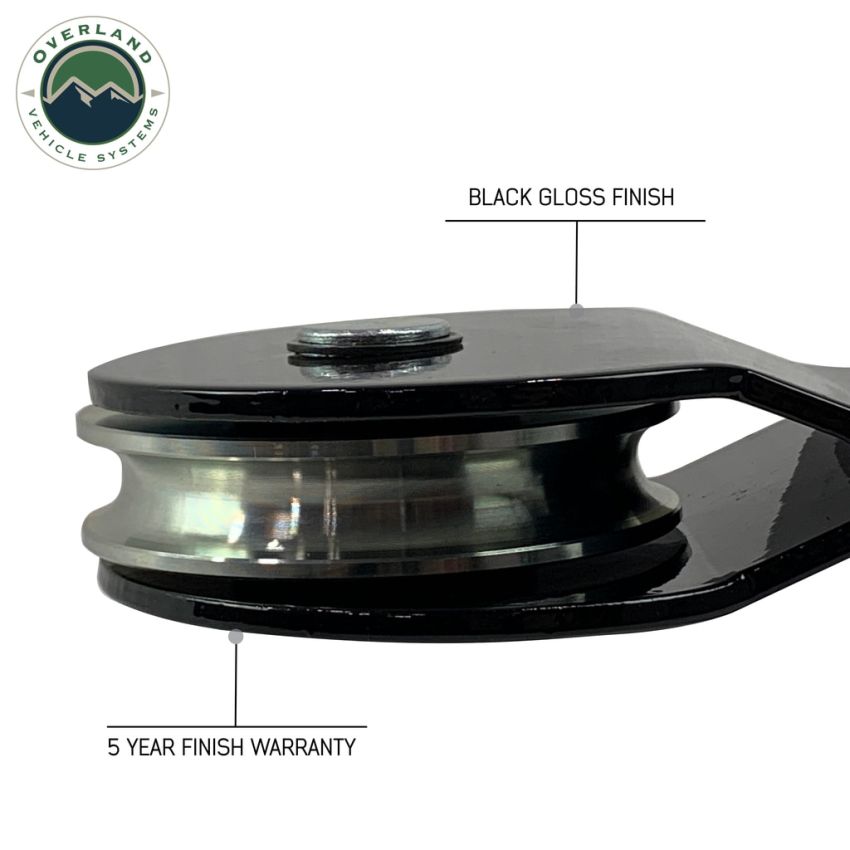 Snatch Block - Heavy Duty Universal Snatch Block Pulley Overland Vehicle Systems