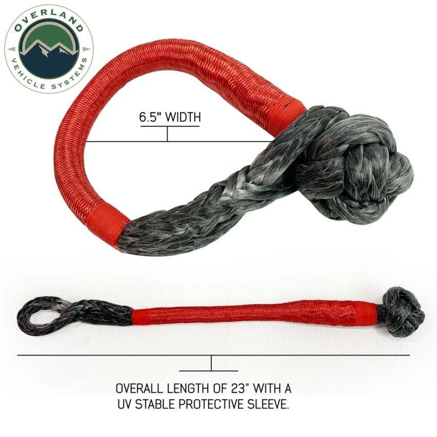 Soft Recovery Shackle With A Breaking Strength of 44,500 lbs Overland Vehicle Systems