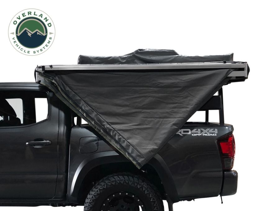 Nomadic Awning 270 Degree - Driver Side Dark Gray Overland Vehicle Systems