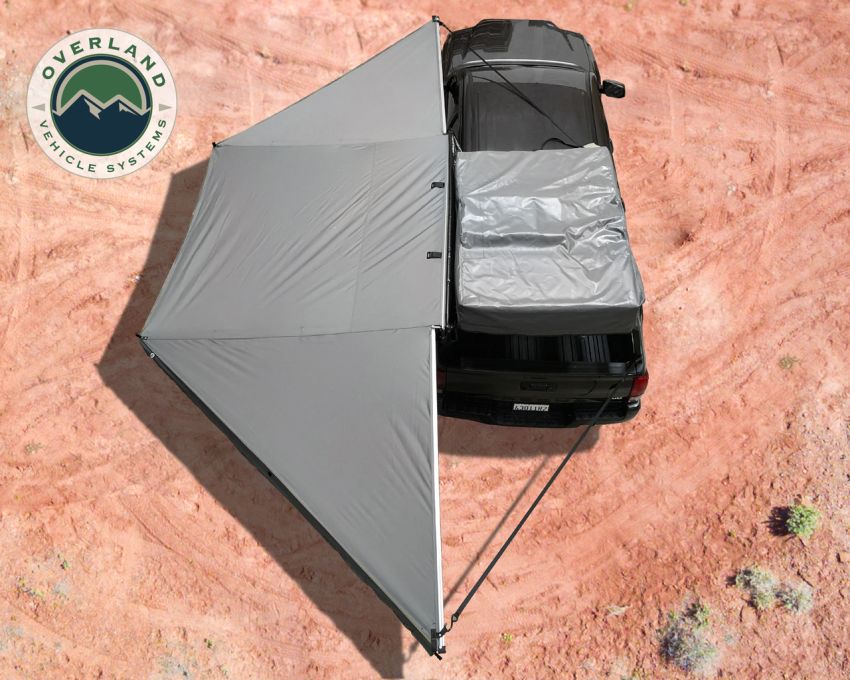 Freestanding 180 Degree Awnings For Mid - High Roofline Vans Overland Vehicle Systems