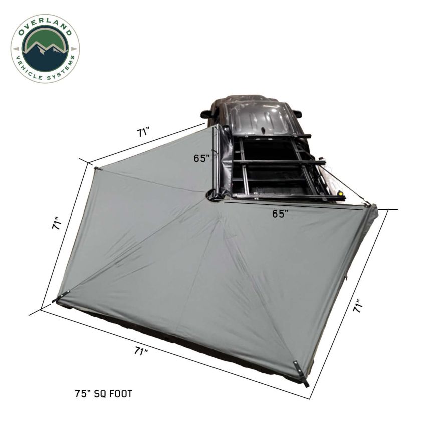 Nomadic 270 LTE Driver Side 270 Degree Awning Premium Overland Vehicle Systems