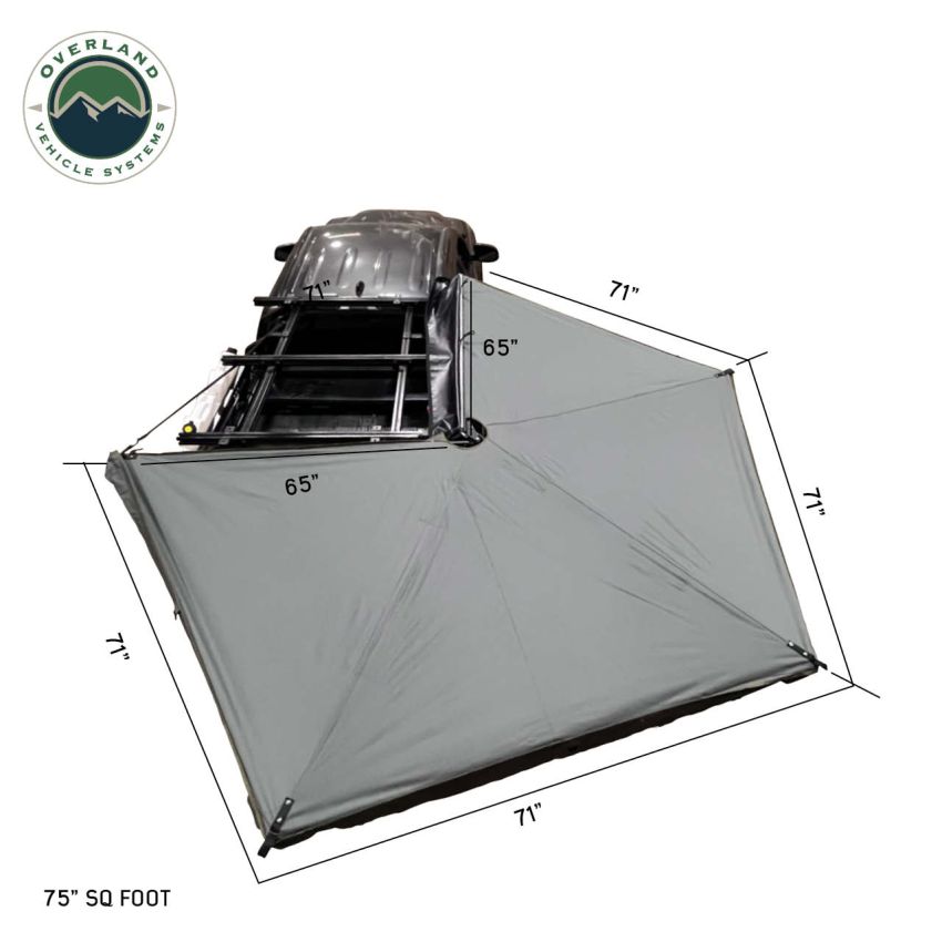 Nomadic 270 LTE Passenger Side 270 Degree Awning Overland Vehicle Systems