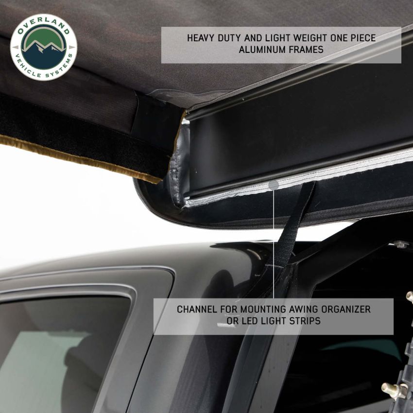 Nomadic 270 LTE Passenger Side 270 Degree Awning Overland Vehicle Systems