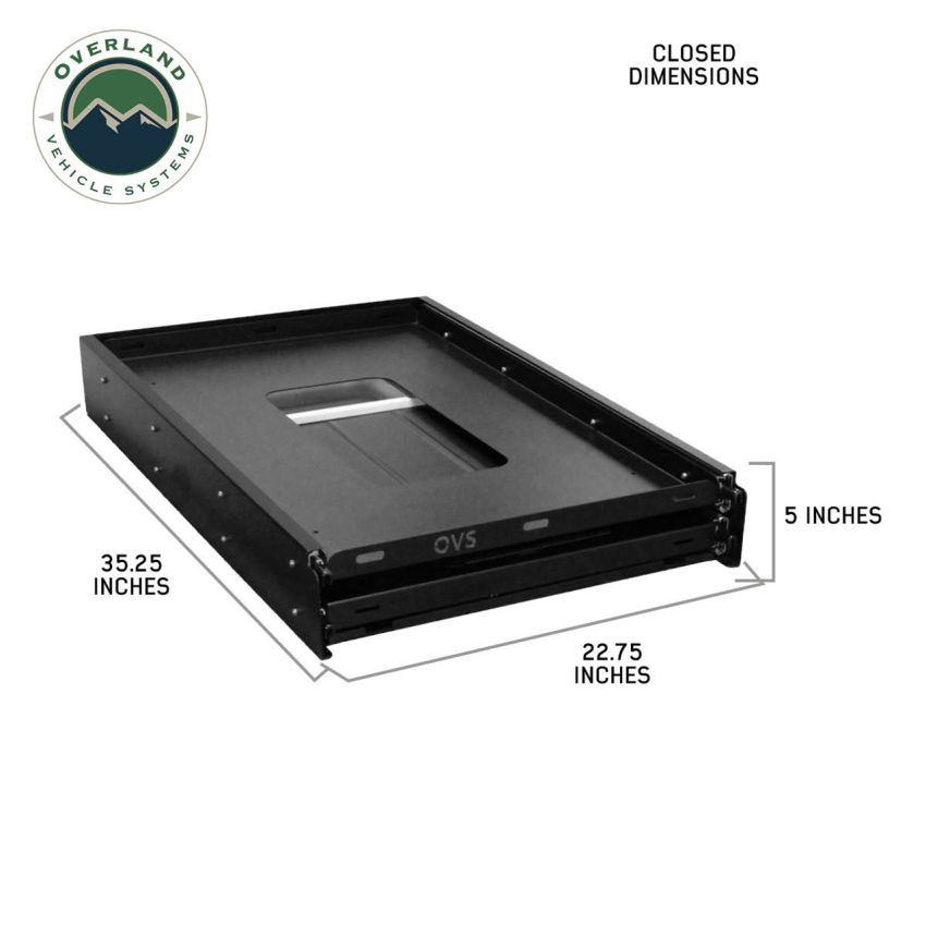 Large Refrigerator Tray and Sink Organizer Overland Vehicle Systems