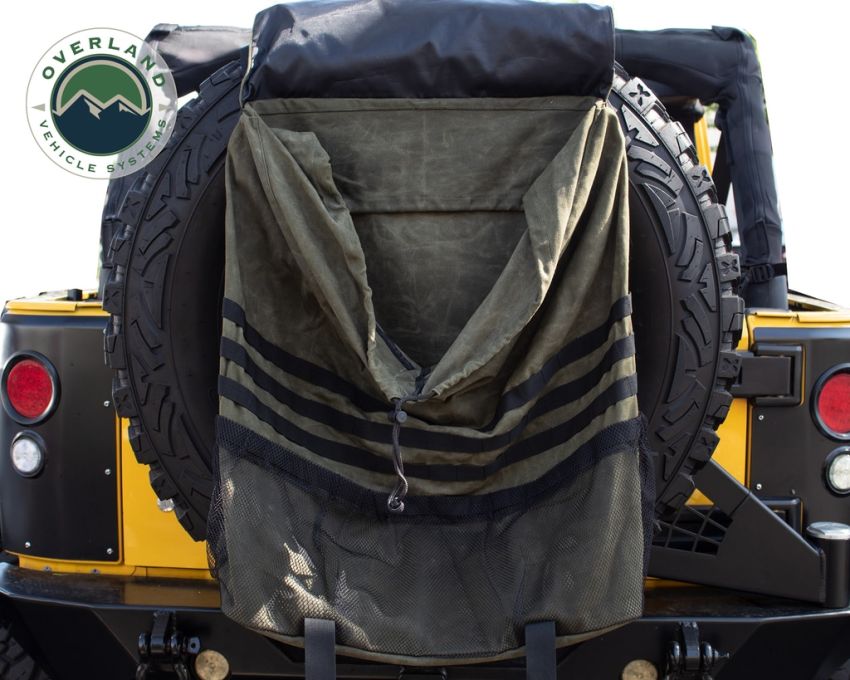 Trash Bag Off Road - Extra Large Tire Mount for Universal Overland Vehicle Systems