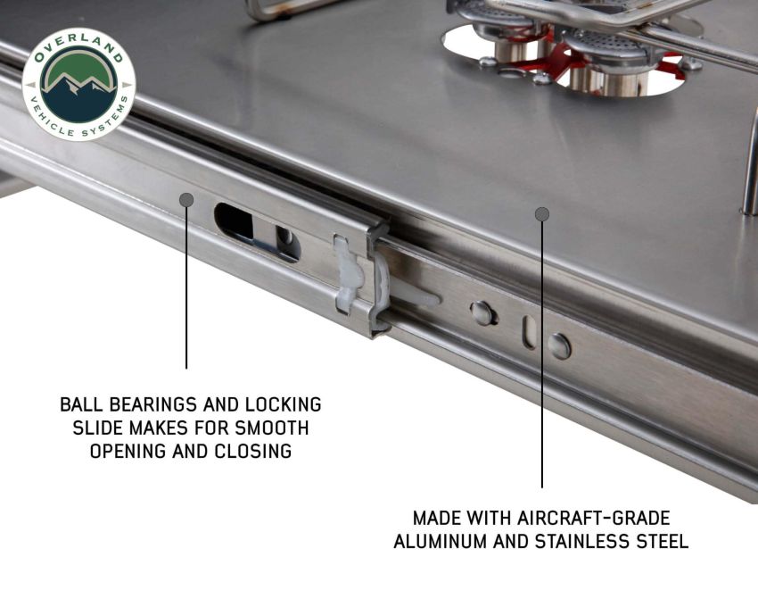 Cook With Overland Vehicle Systems Portable Komodo Camp Kitchen Overland Vehicle Systems